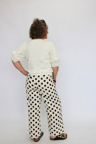 Dotty For You Palazzos Reg/Curvy - Trudy's Trendy Boutique