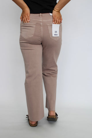 Mica HR Wide Leg Front Yoke Ankle Jeans in Martini - Trudy's Trendy Boutique