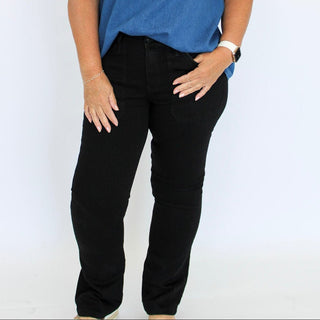 Mica HR Bootcut Black - Trudy's Trendy Boutique