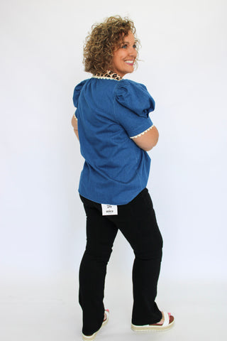 Mica HR Bootcut Black - Trudy's Trendy Boutique