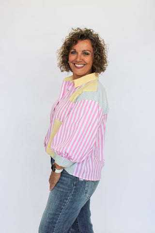 Market Mixer Top Reg/Curvy - Trudy's Trendy Boutique