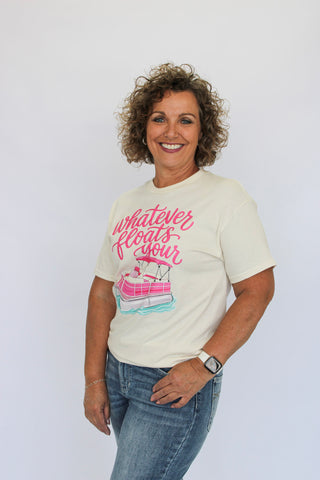 Whatever Floats Your Boat Tee - Trudy's Trendy Boutique