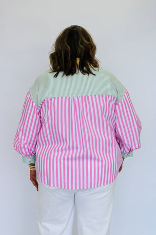 Market Mixer Top Reg/Curvy - Trudy's Trendy Boutique