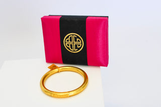 BuDhaGirl Gold Tzubbie All Weather Bangle - Trudy's Trendy Boutique