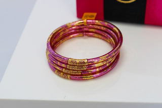 BuDhaGirl Carousel Pink Bangles - Trudy's Trendy Boutique