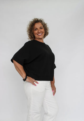 Avenue Double Knit Top - Trudy's Trendy Boutique