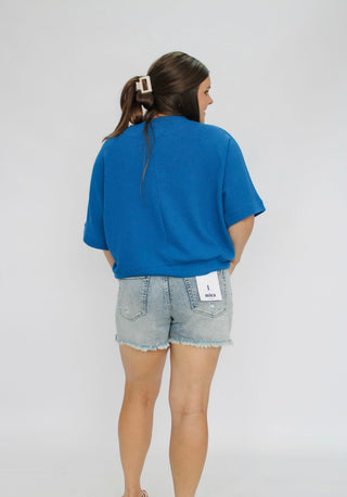 Avenue Double Knit Top - Trudy's Trendy Boutique
