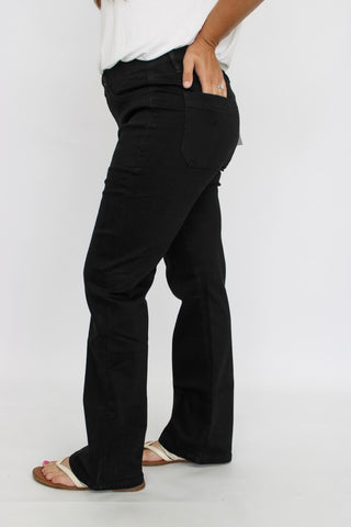 Mica HR Bootcut Black - Trudy's Trendy Boutique