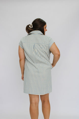 Hamptons Stripe Dress - Trudy's Trendy Boutique