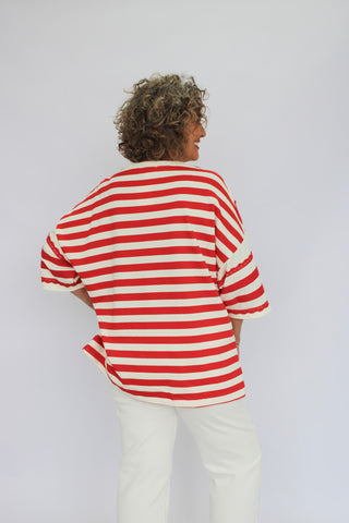 Striped Symphony Top - Trudy's Trendy Boutique