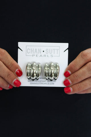 ChanSutt Bella Hoops - Trudy's Trendy Boutique