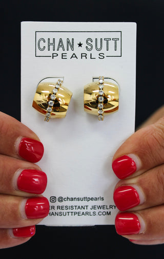 ChanSutt Monica Hoop Earrings - Trudy's Trendy Boutique