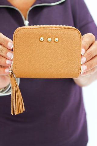Ava Accordion Zip Around Wallet - Trudy's Trendy Boutique