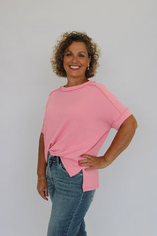 Street Comfort Ribbed Top