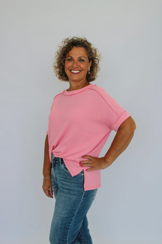Street Comfort Ribbed Top