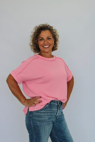 Street Comfort Ribbed Top