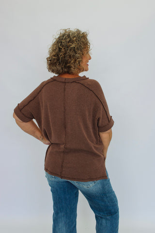 Street Comfort Ribbed Top