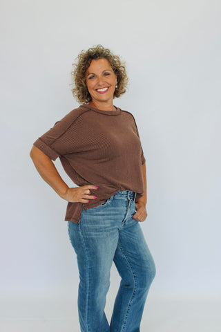 Street Comfort Ribbed Top