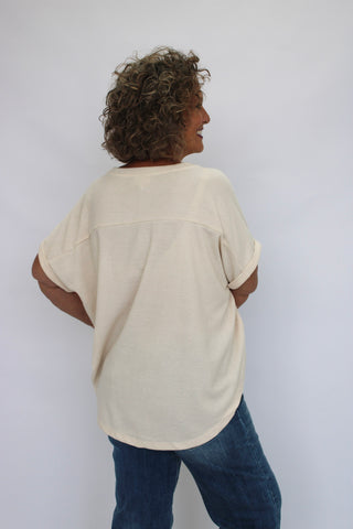 Gameday Football Patchwork Top - Trudy's Trendy Boutique