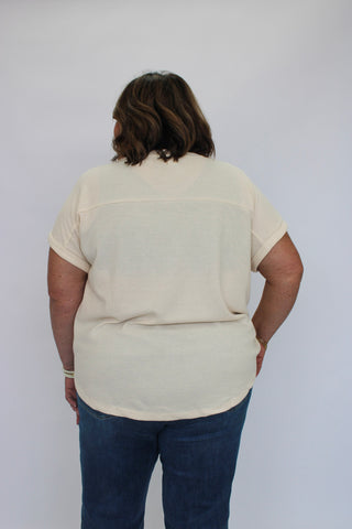 Gameday Football Patchwork Top - Trudy's Trendy Boutique