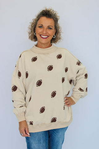 Two-Point Conversion Fleece - Trudy's Trendy Boutique