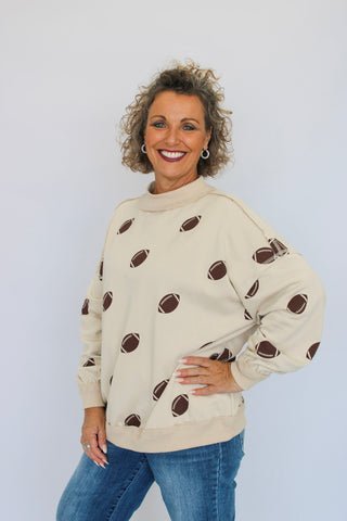 Two-Point Conversion Fleece - Trudy's Trendy Boutique
