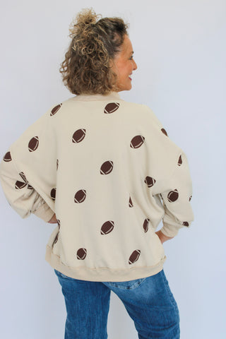 Two-Point Conversion Fleece - Trudy's Trendy Boutique