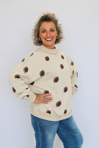 Two-Point Conversion Fleece - Trudy's Trendy Boutique