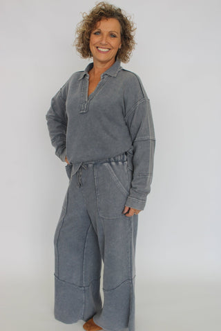 Sunday Drift Bellbottom Pants - Trudy's Trendy Boutique