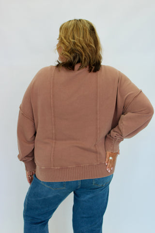 Easy Livin' V-Neck Sweatshirt