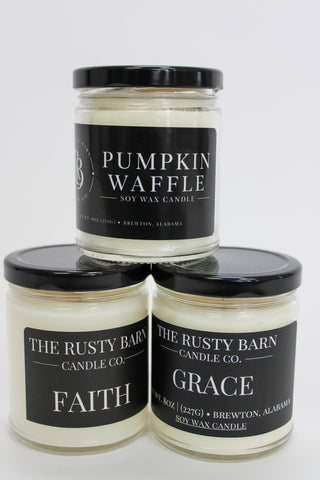 Rusty Barn Candles
