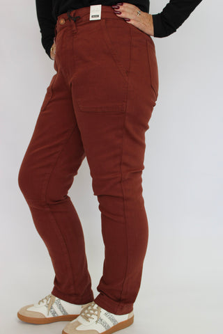 Judy Blue HW Aurora Weekender/Pumpkin Spice - Trudy's Trendy Boutique