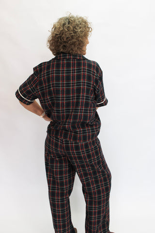 Fireside Grid PJ Set