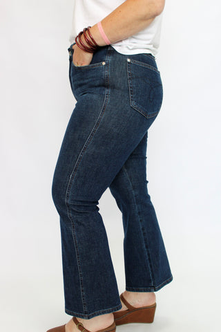 Judy Blue HW Tummy Control Amy Kick Flare - Trudy's Trendy Boutique