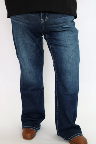 Mica Mid-Rise Bootcut Jeans/Curvy - Trudy's Trendy Boutique