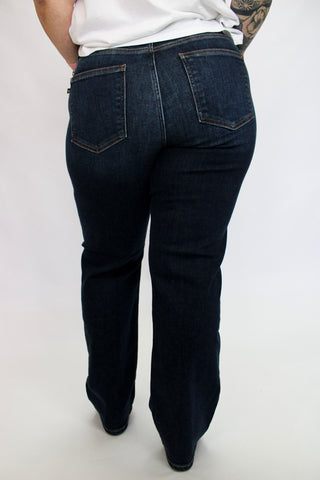 Judy Blue Mid-Rise Straight Jeans - Trudy's Trendy Boutique