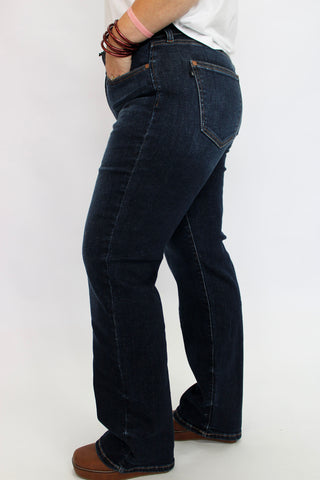 Judy Blue Mid-Rise Straight Jeans - Trudy's Trendy Boutique