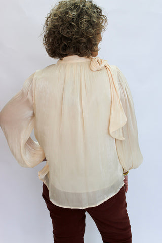 Met Gala Shimmer Blouse
