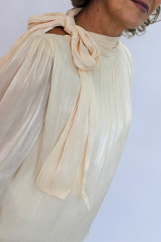 Met Gala Shimmer Blouse
