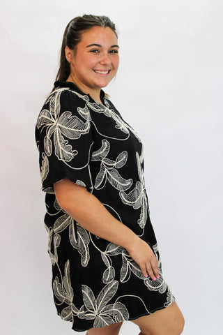 Noa Puff Sleeve Dress - Trudy's Trendy Boutique