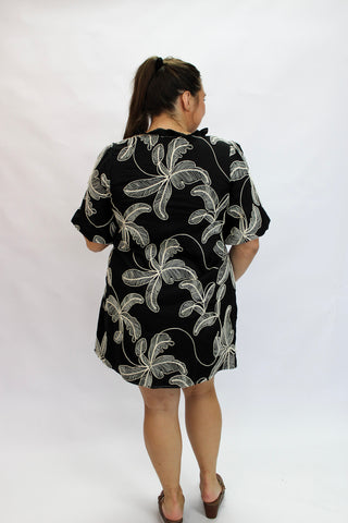 Noa Puff Sleeve Dress - Trudy's Trendy Boutique