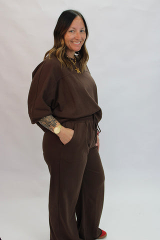 Slate Seamed Bottoms - Trudy's Trendy Boutique