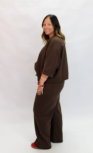 Slate Seamed Bottoms - Trudy's Trendy Boutique
