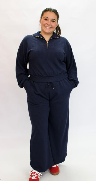 Summit Textured Half-Zip - Trudy's Trendy Boutique