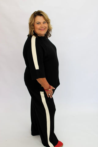 Trackside Scuba Top - Trudy's Trendy Boutique