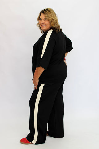 Trackside Scuba Pants Reg/Curvy - Trudy's Trendy Boutique