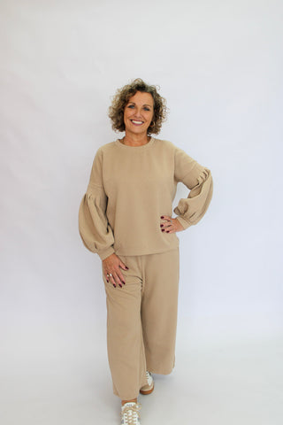 Studio Bubble Top - Trudy's Trendy Boutique