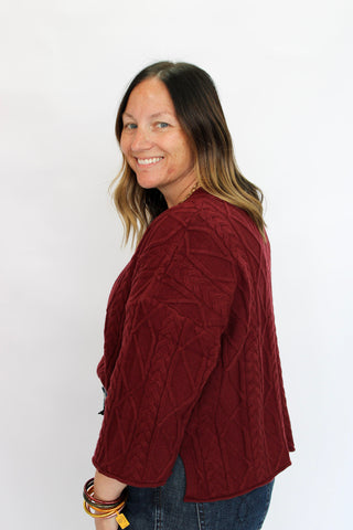 Cape Cod Cable Sweater