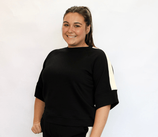 Trackside Scuba Top - Trudy's Trendy Boutique