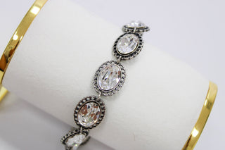 Rachel Marie Olivia Clear Bracelet
